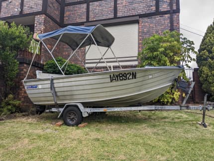 3.75 SEAJAY ANGLER TINNIE 20HP HONDA, Tinnies & Dinghies, Gumtree  Australia Launceston Area - Launceston