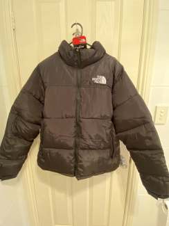 the north face nuptse orange