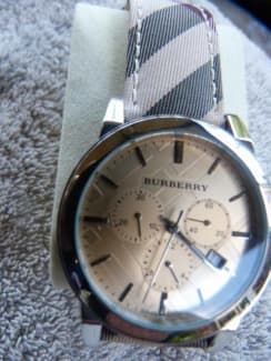 Burberry Bu9754 The City Rose Gold-tone Unisex Watch