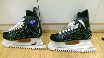 Tour CDN XL25 Mens Ice Hockey Skates Senior Size 9 Black 60 Series