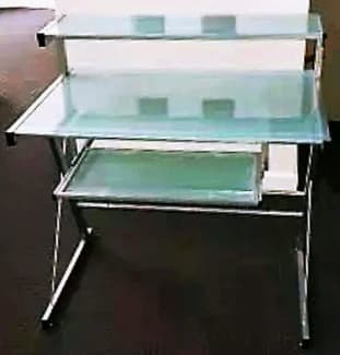 glass desk gumtree