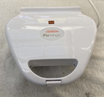 SUNBEAM 2 PIE Maker Electric Non-Stick Pie Machine Cooker Heated Deep Plate  Meat $79.00 - PicClick AU