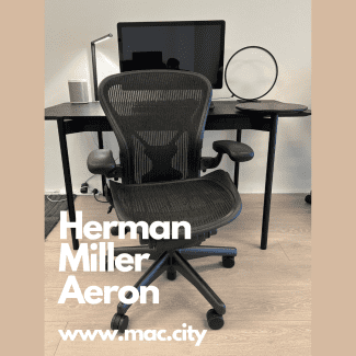 Buy Online Herman Miller Aeron Remastered Sizes B and C - Arms, Mineral  Frame, Satin Mineral Chassis and Base Australia