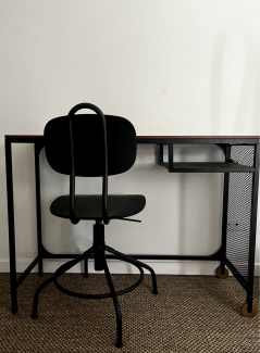 used desk and chair set