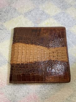 Crocodile Leather Wallet Crocodile Skin