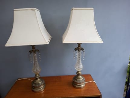 brass, Table & Desk Lamps