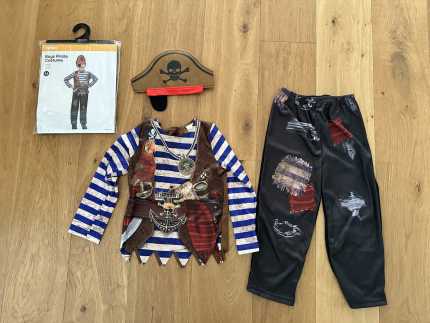 Childrens pirate costume asda clearance