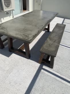 concrete tables gold coast