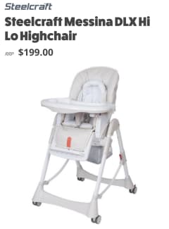 steelcraft messina high chair manual