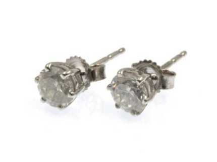 diamond ear clips