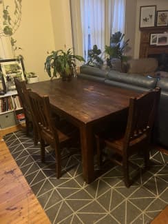 gumtree rustic dining table