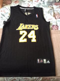 Excellent Conditions Adidas NBA Kobe Bryant Los Angeles Lakers Jersey #24  Sz 54