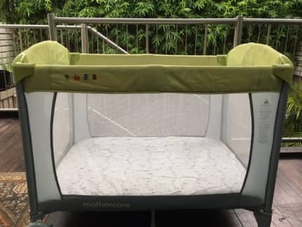 Ingenuity marlo travel cot cheap grey