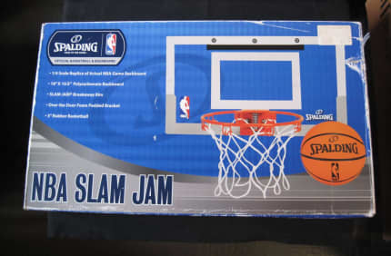  Spalding Slam Jam Basketball Rim-Black : Everything Else