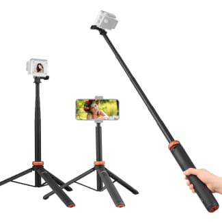 1.1m 3m Rotating Selfie Stick Holder Mono Tripod For Insta 360 One