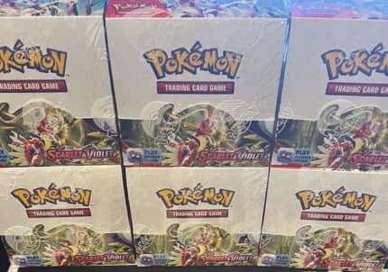 Scarlet & Violet Base Set Booster Box, $90