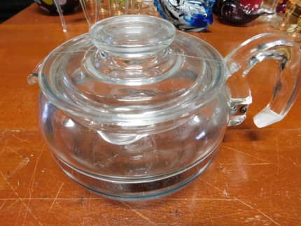 Vintage 1.5 Qt Pyrex 6213 Saucepan With Lid / Pyrex Saucepan / Retro  Saucepan / 6213-B / Clear Pyrex Flameware 