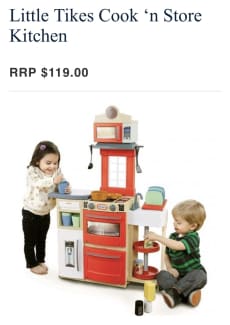 second hand little tikes kitchen