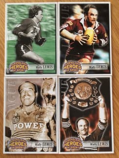 ✺New✺ 1994 BRISBANE BRONCOS NRL Card WALLY LEWIS Legends