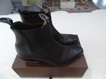 womens adelaide cuban heel boots
