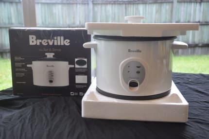 Breville The Set And Serve Rice Cooker White LRC210WHT