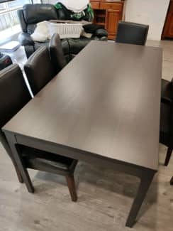 90cm x 90cm extending dining table