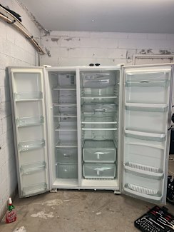gumtree double door fridge