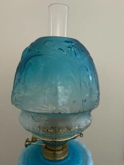 glass oil lamp shades for sale