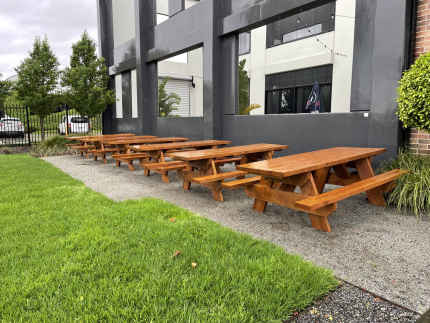 used picnic tables