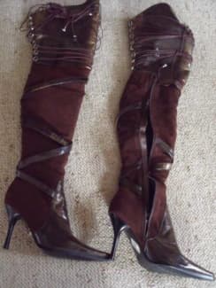 Used thigh best sale high boots