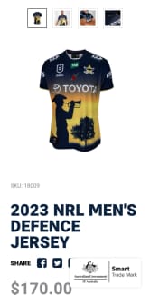 2023 NRL Men's Defence Jersey