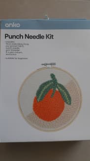 Lavor Punch Needle Embroidery Tool Set 3 Sizes 2mm 2.5mm 3mm with Long  Threader