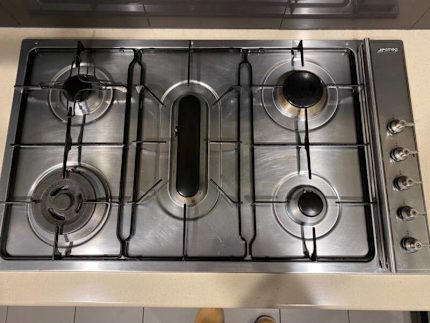 smeg 90cm gas cooktop cir93axs3