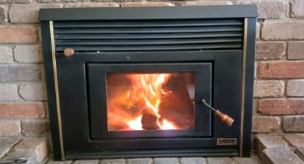 Saxon Blackwood Insert Wood Heater