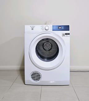 Devanti 6kg tumble dryer vented online full automatic wall mountable silver