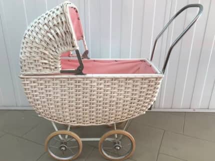 Cane dolls best sale pram for sale