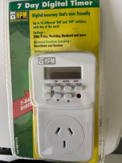 HPM 24 Hour Analogue Easy Set Security Timer