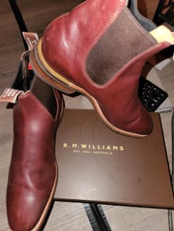 RM WILLIAMS Men's Comfort Craftsman Boots. Size 8 HCF