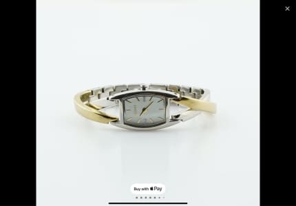 Dkny 3714 discount gold bangle watch