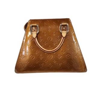 LOUIS VUITTON Monogram Vernis Bronze Forsyth PM Bag