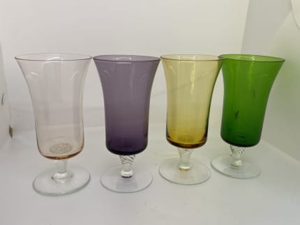 Frosted Parfait Glasses., Antiques, Gumtree Australia Mount Barker Area -  Mount Barker