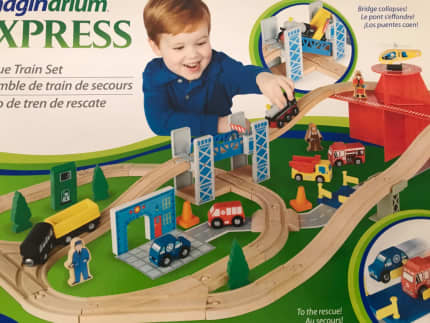 imaginarium express rescue train set