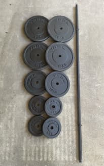 Used york online barbell