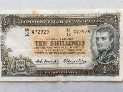 ten shilling notes | Gumtree Australia Free Local Classifieds