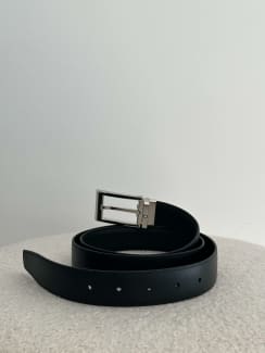 Mens Belt Strap Replacement For Louis Vuitton Buckle Men Black Real Le –  BeltsForBuckles