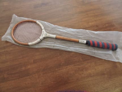 old squash racket