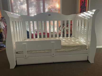 Touchwood sleigh cheap cot