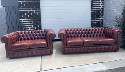 Leather Chesterfield Sofa In Melbourne
