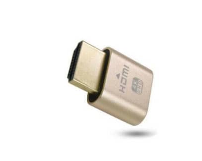 Is an HDMI dummy plug necessary to run Mac Mini headless? : r/macmini