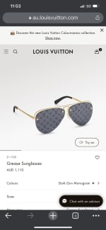 LV Evidence Sunglasses Adjustment